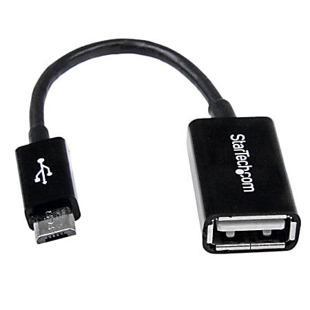 StarTech.com 5in Micro USB to USB OTG Host