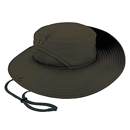 Ergodyne Chill-Its 8936 Lightweight Ranger Hat With Mesh Paneling, Large/X-Large, Olive