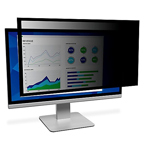 3M™ Framed Privacy Filter Screen for Monitors, 17.0" Widescreen (16:10), PF170W1F
