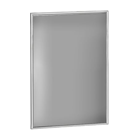 Azar Displays Large-Format Steel Vertical/Horizontal Snap Frame, 36" x 24", Silver