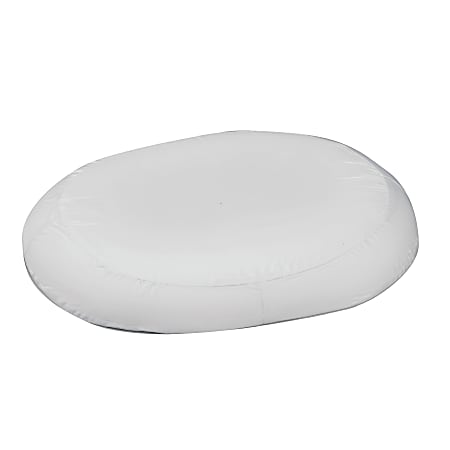 DMI® Molded Foam Ring Donut Seat Cushion, 3"H x 15"W x 18"D, White
