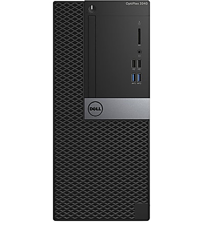 Dell™ Optiplex 3040 Refurbished Desktop, Intel® Core™ i5, 16GB Memory, 256GB Solid State Drive, Windows® 10, RF610647