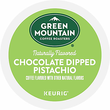 Green Mountain Coffee Roasters Chocolate Dipped Pistachio Flavored