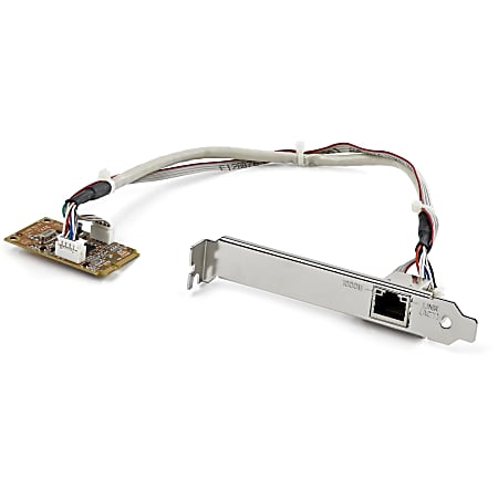 StarTech.com Mini PCI Express Gigabit Ethernet Network Adapter NIC Card