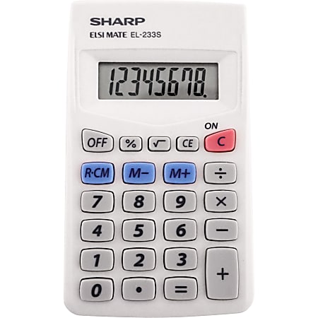 Sharp EL-240SAB Handheld Calculator