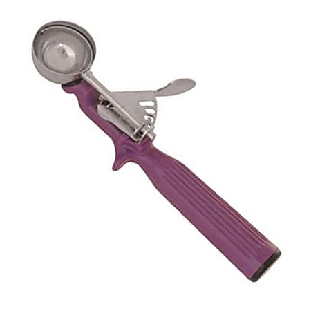 Vollrath No. 40 Disher With Antimicrobial Protection, 3/4 Oz, Orchid Purple