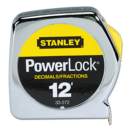Stanley Tools ABS Tape Measure, Standard, 12&#x27; x