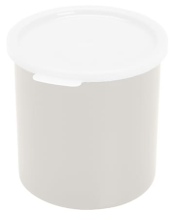 Cambro Deli Crocks, 1.2 Qt, White, Pack Of 12 Crocks