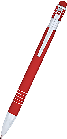 Custom Promotional Color Softex Gel Glide Stylus Pen, Medium Point