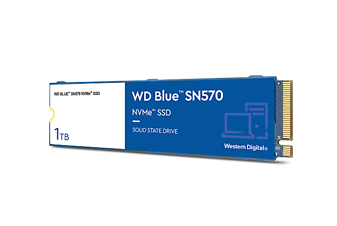 WD BLUE SN570 NVMe Internal SSD 1TB Blue - Office Depot