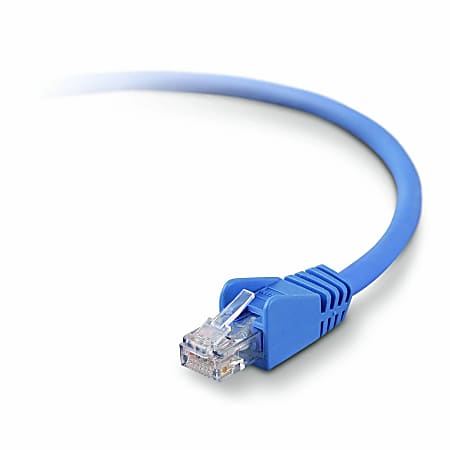 Belkin High Performance Cat. 6 UTP Network Patch Cable - RJ-45 Male - RJ-45 Male - 6.89ft - Blue