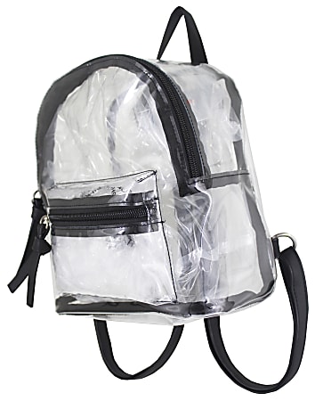 Office Depot Brand Mini Backpack Clear 