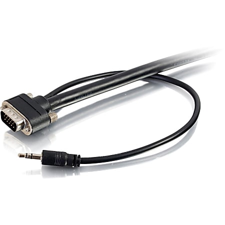 C2G Select VGA + 3.5mm Stereo Audio A/V Cable, 15'