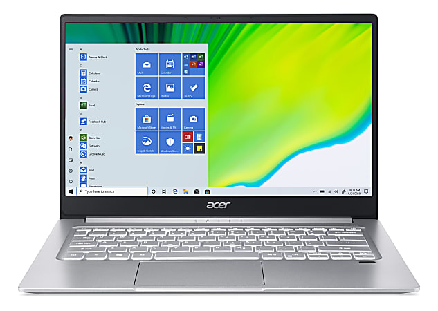 Acer Swift 3 Laptop 14 Screen Intel Core i7 8GB Memory 256GB Solid State  Drive Wi Fi 6 Windows 10 NX.A5UAA.006 - Office Depot