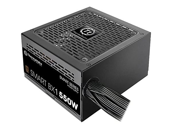 Thermaltake SMART BX1 SPD-550AH2NKB - Power supply (internal) - ATX12V 2.3/ EPS12V 2.92 - 80 PLUS Bronze - AC 100-240 V - 550 Watt - active PFC - United States - black