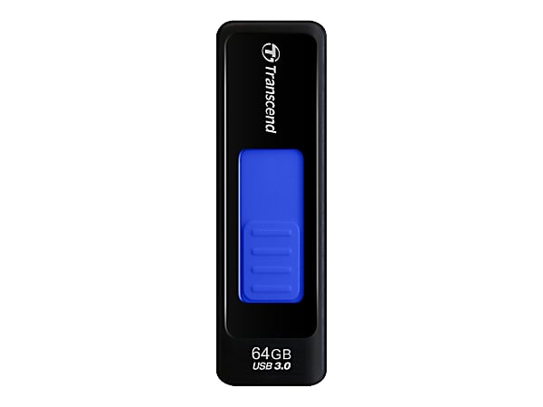 Transcend JetFlash 760 - USB flash drive - 64 GB - USB 3.0 - black