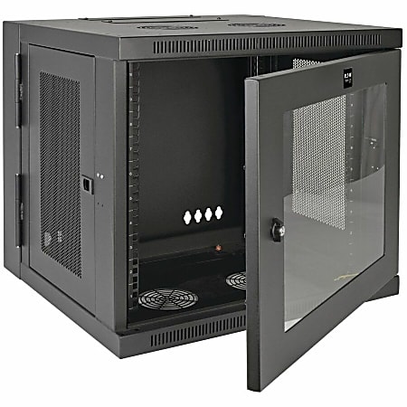 Tripp Lite SmartRack 10U Low Profile Switch Depth Wall Mount Small Rack ...
