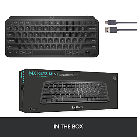 【希少】Logitec MX Keys Mini Black US キーボード MX Keys Mini Wireless Keyboard | Logitech