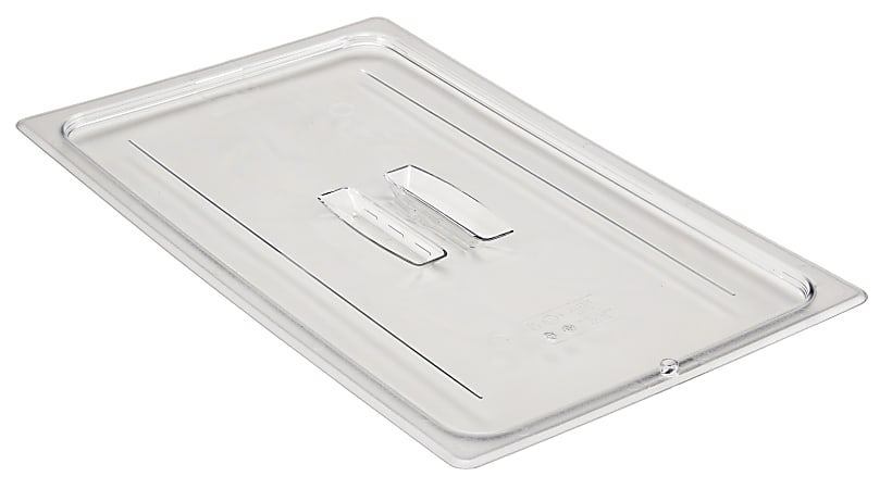 Cambro Camwear 1/1 Food Pan Lids With Handles, Clear, Set Of 6 Lids