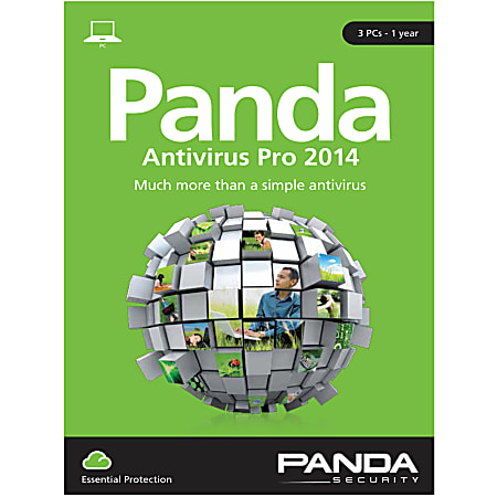 Panda Security Antivirus Pro 2014 - 3 PCs, Download Version