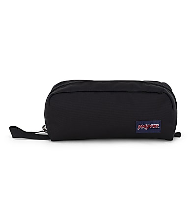 Jansport Perfect Pencil Pouch, 4” x 3”, 100% Recycled, Black