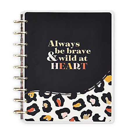 Happy Planner 18-Month Monthly/Weekly Classic Dashboard Deluxe Happy Planner, 7" x 9-1/4", Modern Wild, July 2022 to December 2023, PPMCD18-001