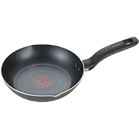 T-Fal Initiatives Aluminum Non-Stick Fry Pan, 8”, Black