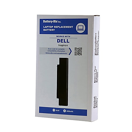 Battery-Biz Replacement Battery For Select Dell™ 13R, 14R, 15R, 17R And M5 Laptop Computers, 10.8 Volts, 4400 mAh, B-LBDL17