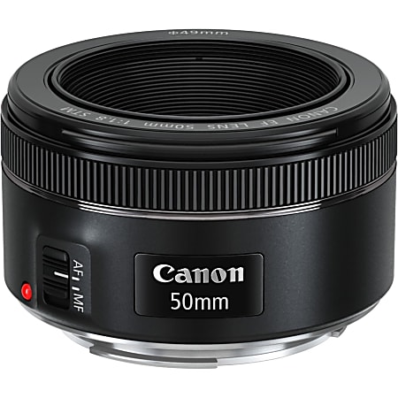 Canon - 50 mm - f/1.8 - Fixed Lens for Canon EF - Designed for Digital Camera - 49 mm Attachment - 0.21x Magnification