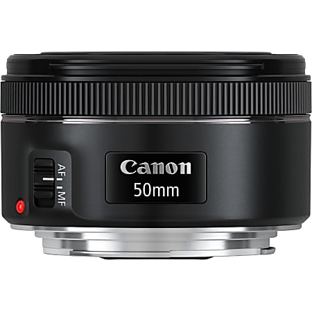 Canon 50 mmf1.8 Fixed Lens for Canon EF Designed for Digital Camera 49 mm  Attachment 0.21x Magnification - Office Depot