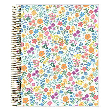 2025-2026 Blue Sky Weekly/Monthly Academic Planner, 8-1/2" x 11", Panellie Light, July 2025 To June 2026, 153594