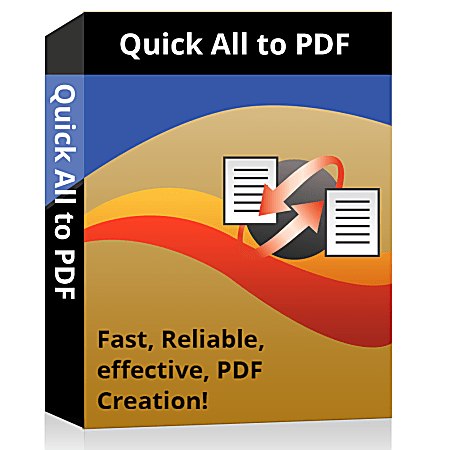 Quick All to PDF, Download Version