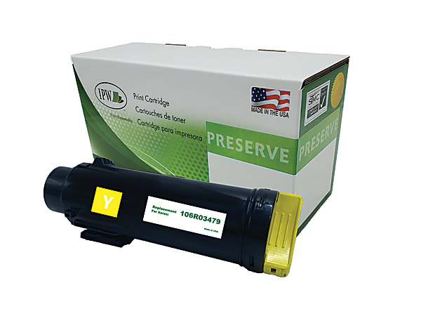 IPW Preserve Remanufactured Yellow High Yield Toner Cartridge Replacement For Xerox® 106R03479, 106R03479-R-O