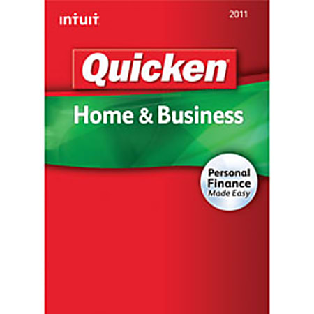 Quicken® Home & Business 2011, Traditional Disc