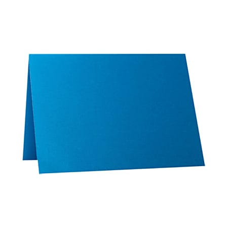 LUX Folded Cards, A1, 3 1/2" x 4 7/8", Trendy Teal, Pack Of 50