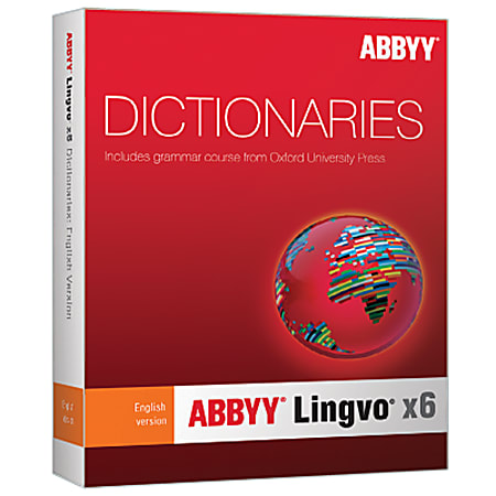 ABBYY Lingvo X6 English Russian Dictionary