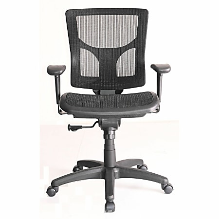 Lorell Conjure Mesh Task Chair - Black - Armrest - 1 Each Lorell Conjure Mesh Task Chair - Black - Armrest - 1 Each
