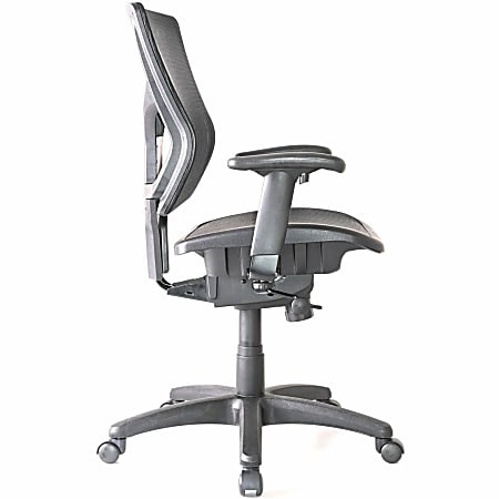 Lorell Conjure Mesh Task Chair - Black - Armrest - 1 Each Lorell Conjure Mesh Task Chair - Black - Armrest - 1 Each