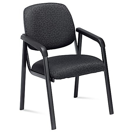 WorkPro® 2000 Series Multifunction Fabric Guest Chair, Black/Black