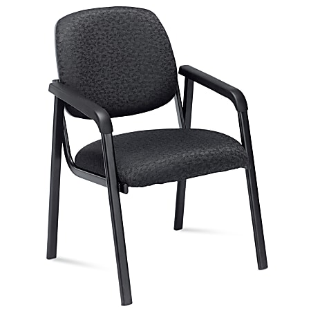 WorkPro® 2000 Series Multifunction Fabric Guest Chair, Black/Black