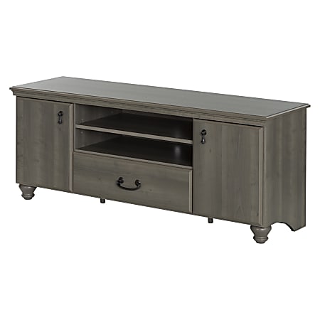 South Shore Noble TV Stand For TVs Up To 65'', Gray Maple