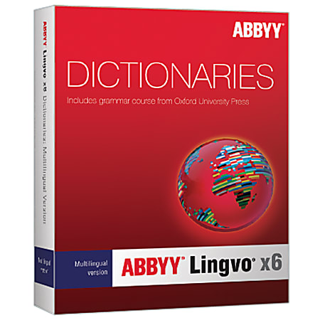 ABBYY Lingvo X6 MultiLingual Version Russian Core Upgrade, Download Version