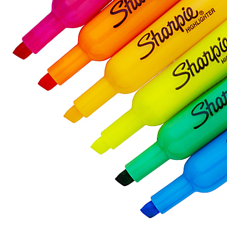 Sharpie Liquid Accent Pen Style Highlighters Assorted Colors Pack Of 10 -  Office Depot