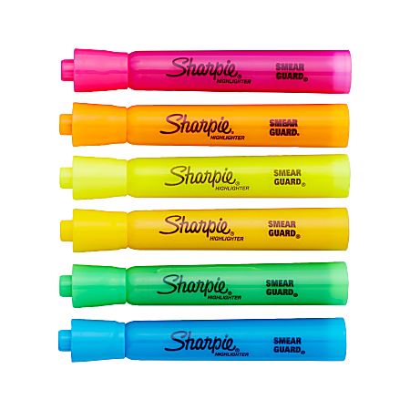 Sharpie Liquid Accent Pen Style Highlighters Assorted Colors Pack Of 10 -  Office Depot