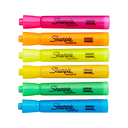 Sharpie Gel Highlighters, Bullet Tip, Assorted Colors, 3 Count