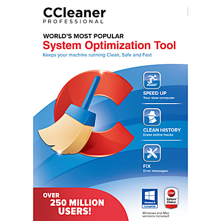 CCleaner Professional, Unlimited PCs; One Household