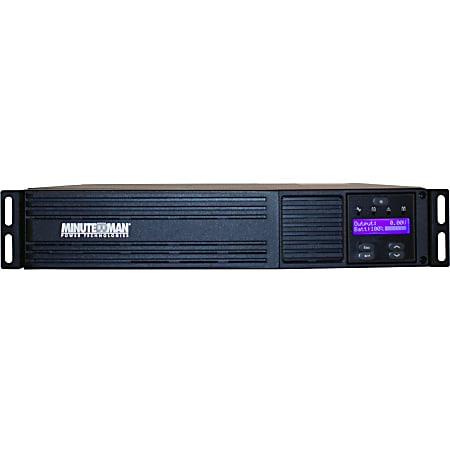 Minuteman EXR Series Line Interactive Uninterruptible Power Supply - 2U Tower/Rack/Wall Mountable - AVR - 2.50 Minute Stand-by - 120 V AC Input - 120 V AC Output - Single Phase - Serial Port - 6 x NEMA 5-20R, 1 x NEMA L5-30R