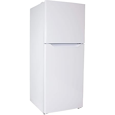 Danby 10.1 cu. ft. Apartment Size Refrigerator DFF101B1WDB White - 10.10 ft³ - Reversible - White - Freestanding - LED Light
