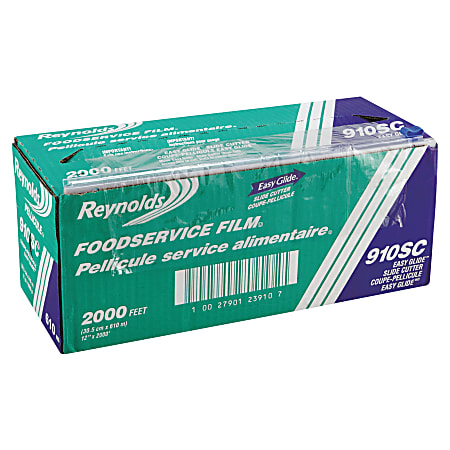 Reynolds Wrap® PVC Food Wrap Film Roll, 12" x 2,000', Clear