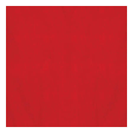 AMSCAN Tissue Paper, 20" x 20", Red, Pack Of 8 Sheets